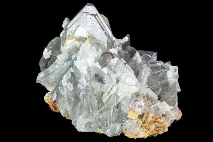 Light Blue, Bladed Barite Crystal Cluster - Peru #103922